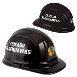 Chicago Blackhawks Team Hard Hat | Customhardhats.com
